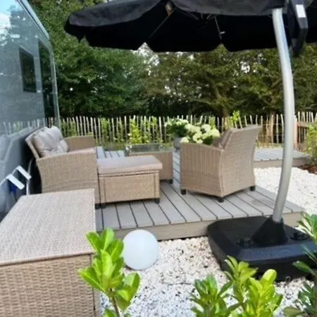 Dreamer Luxus-caravan Am Achterwasser, Lutow